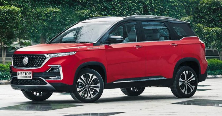 Production by MG Hector exceeds 50,000 units