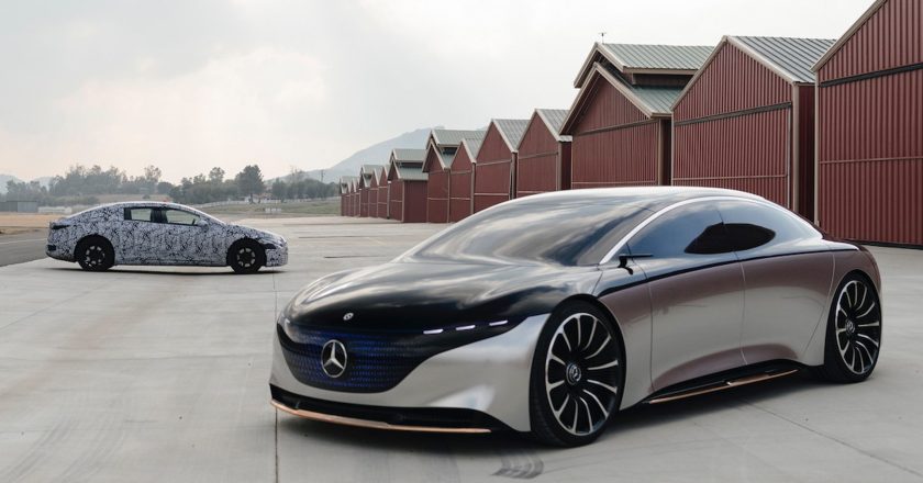 The Mercedes-Benz EQS electric sedan will be released on April 15th